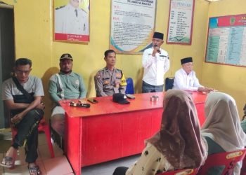 Temu Ramah Bhabinkamtibmas Baru Warnai Pembentukan Panitia HUT RI