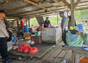 Personel Polsek Sinaboi Gelar KRYD, Pastikan Situasi Kamtibmas Aman dan Kondusif