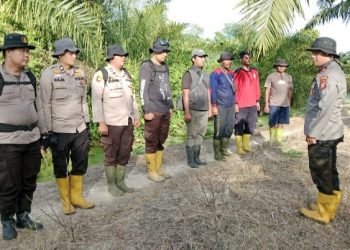 Kapolsek Sinaboi Tegaskan Sanksi Pidana bagi Pembakar Lahan