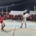 Pembukaan Turnamen Badminton Open Kecamatan Sinaboi (f: Iwandi)