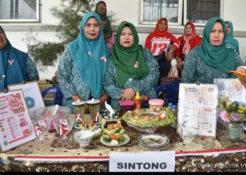 “Siomay Ikan Patin Kuah Kacang” TP-PKK Sintong Pusaka Raih Juara Harapan I