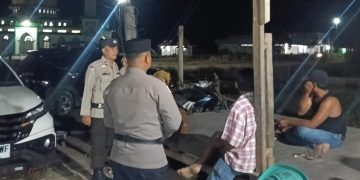 Tingkatkan Keamanan Malam Hari, Polsek Sinaboi Gelar Kegiatan Rutin Yang Ditingkatkan