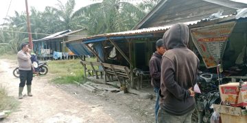 Polsek Sinaboi Intensifkan Sosialisasi Karhutla, Ajak Warga Raja Bejamu Jaga Lingkungan