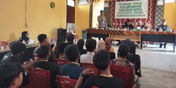 Kelurahan Sinaboi Gelar Sosialisasi Pekat, Pemuda Diingatkan Jauhi Narkoba