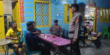Polsek Sinaboi Tingkatkan Patroli Malam, Kamtibmas Kondusif