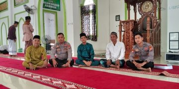 Pererat Silaturahmi, Polsek Sinaboi Gelar Kegiatan “Jumat Keliling”